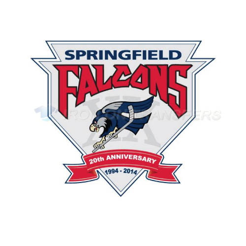 Springfield Falcons Iron-on Stickers (Heat Transfers)NO.9143
